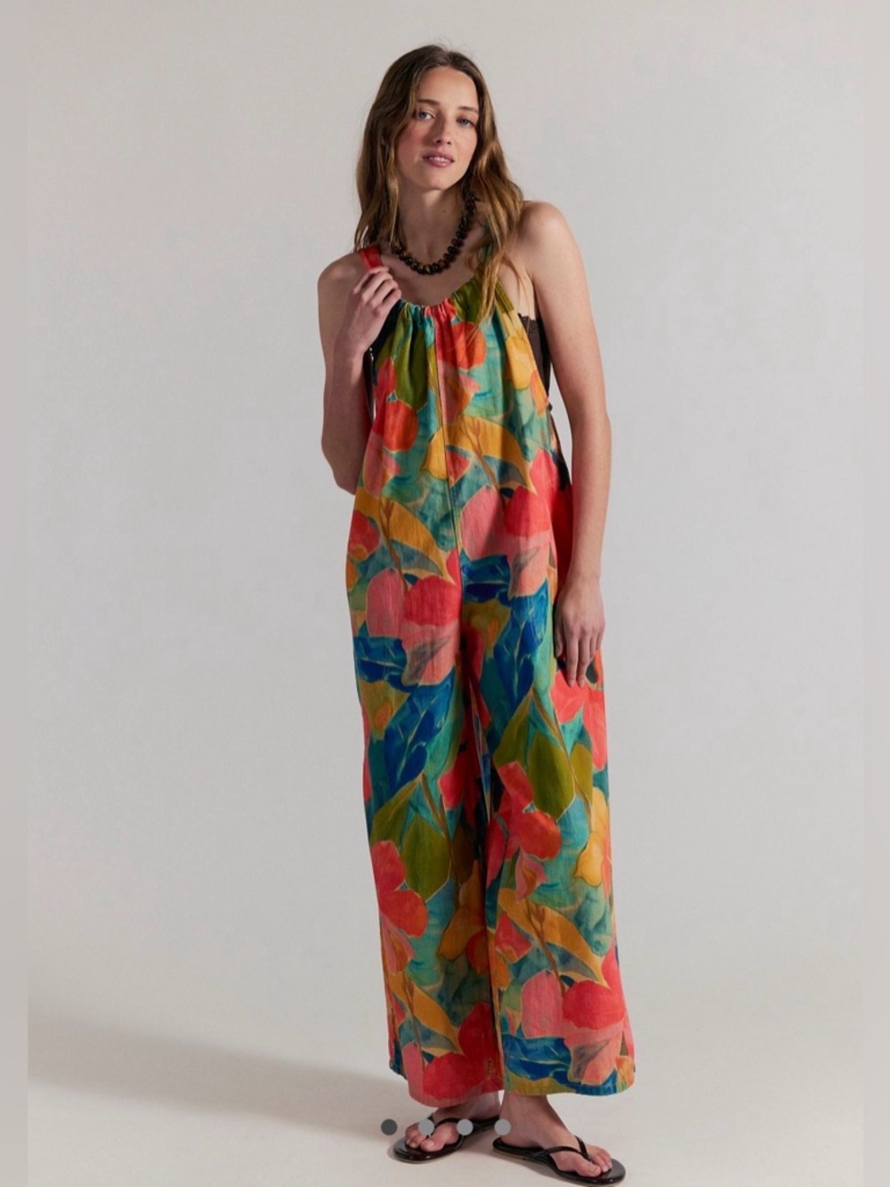 Free People Freebird Printed Jumpsuit